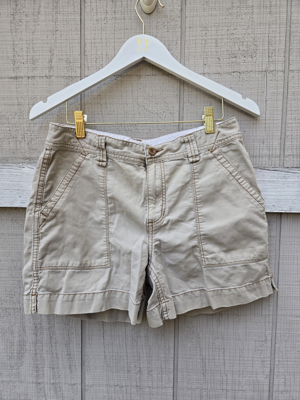 Vintage Y2K Ralph Lauren Polo Jeans Company Flat Front Chino Shorts 8